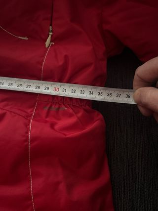 Buzo de nieve infantil rojo talla 3 años