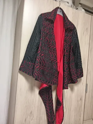 Camisa de Contrabandista Negra y Roja