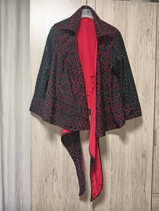 Camisa de Contrabandista Negra y Roja