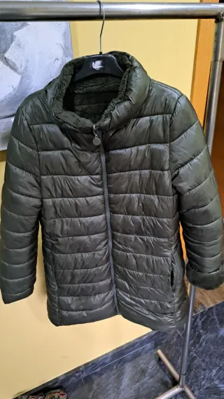 Cazadora reversible verde