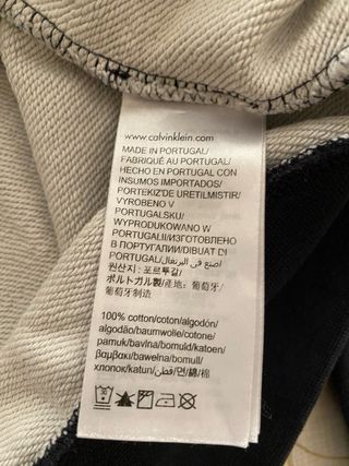 Felpa Calvin Klein M Cotone