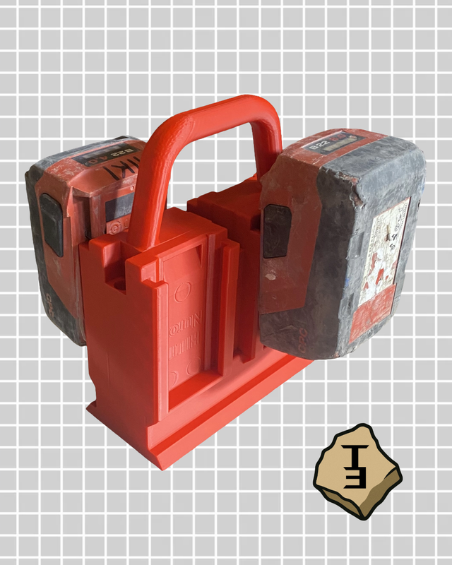 Porta Baterías x Hilti B22 Nuron 22V 5,2Ah 2,6Ah