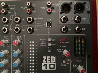 Mixer per schede audio Allen & Heath ZED-10