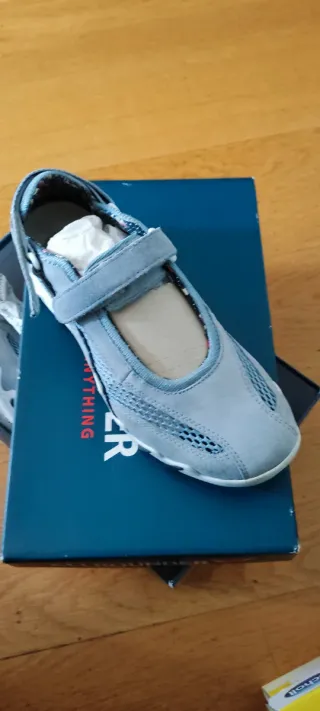 Zapatos Allrounder Gris/Azul Talla 39.5