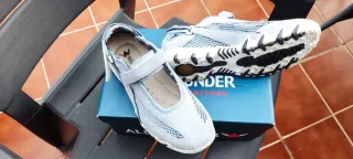 Zapatos Allrounder Gris/Azul Talla 39.5