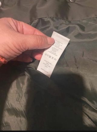 Parka mujer verde militar con capucha