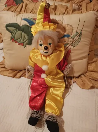 Marioneta Arlequín Colgante