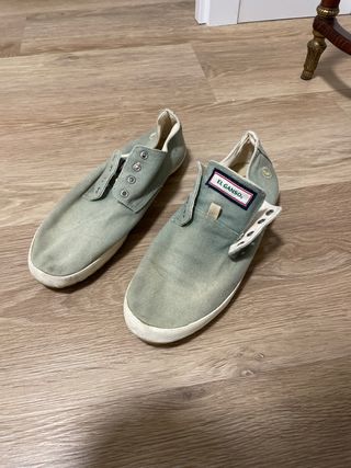 Playeros El Ganso Verdes Talla 43 (SIN CORDONES)