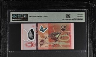 Billete 10 Dobras Santo Tomé y Príncipe 2016