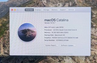 Apple iMac 27 (finales 2012) 16GB RAM