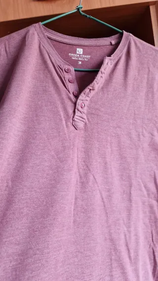 Camiseta Green Coast Burdeos