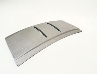 Vassoio/centrotavola in vetro lavorato