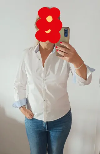Camisa blanca mujer