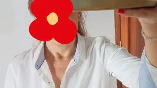 Camisa blanca mujer
