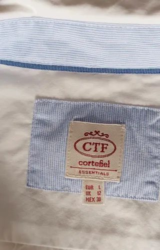 Camisa blanca mujer