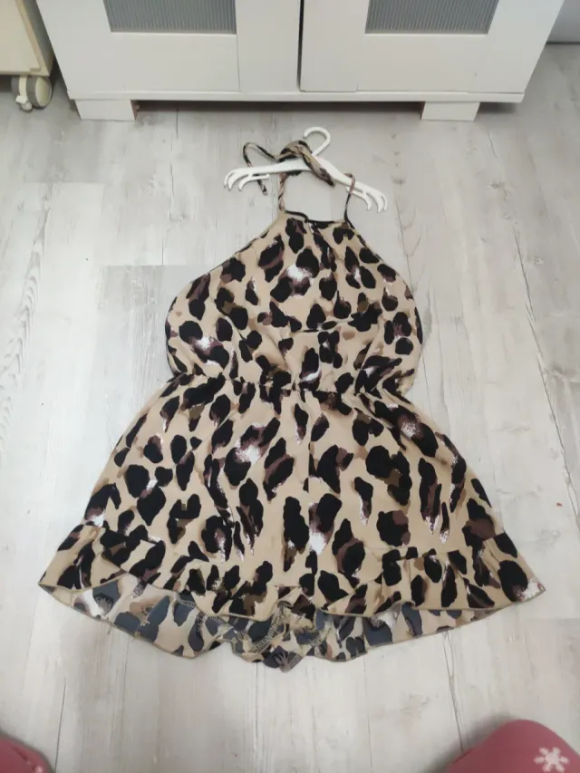 Mono corto estampado leopardo