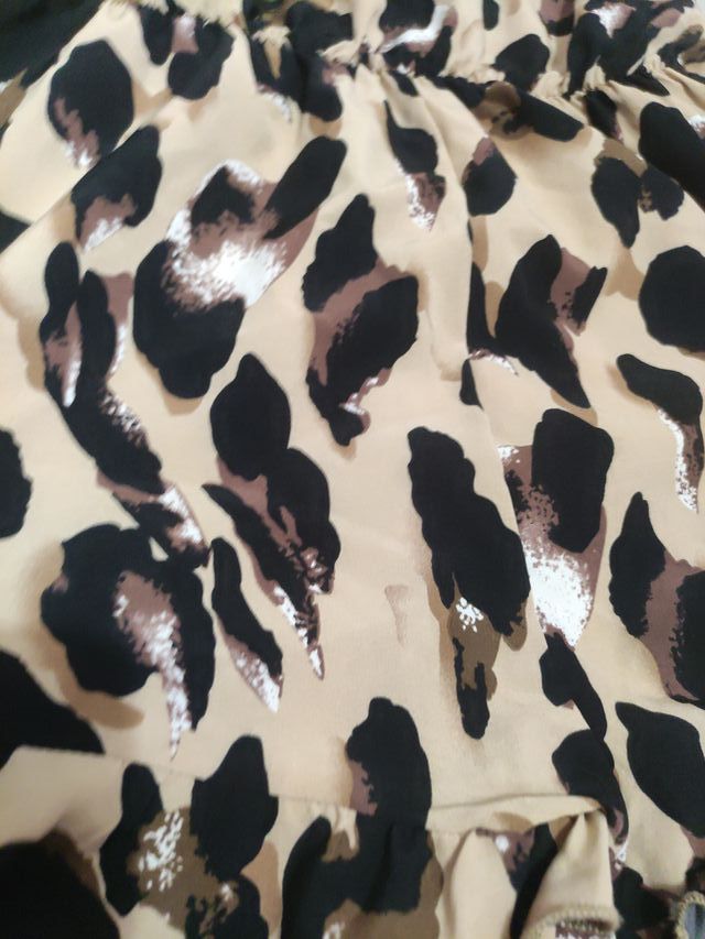 Mono corto estampado leopardo