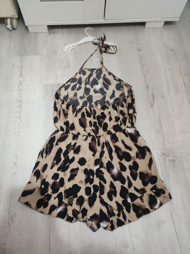 Mono corto estampado leopardo