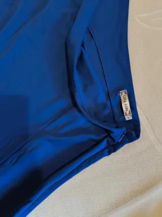 Vestido corto azul