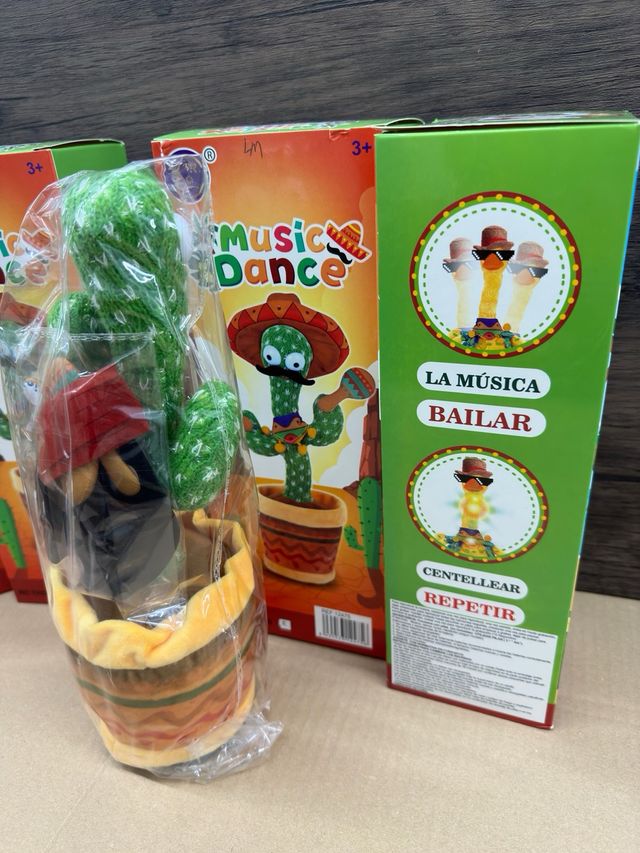 Cactus Bailarín Musical (x4)