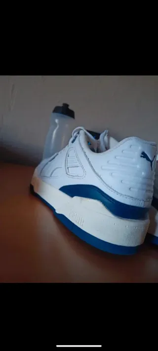 Zapatillas Puma Slipstream Blancas y Azules