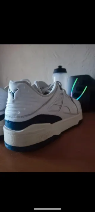 Zapatillas Puma Slipstream Blancas y Azules