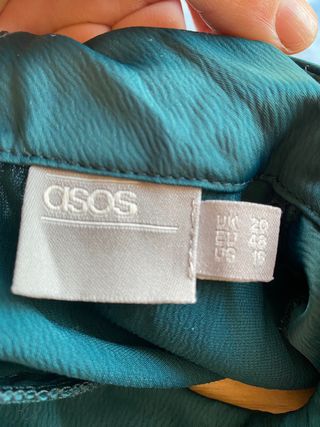 Abito ASOS tg 52 italiana, vede bottiglia, 