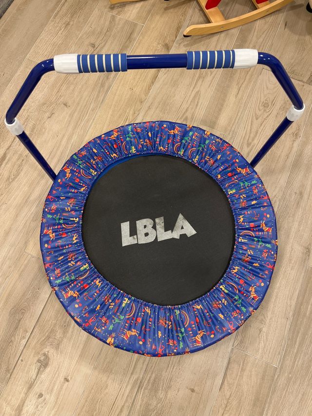 Trampolín infantil LBLA con barra