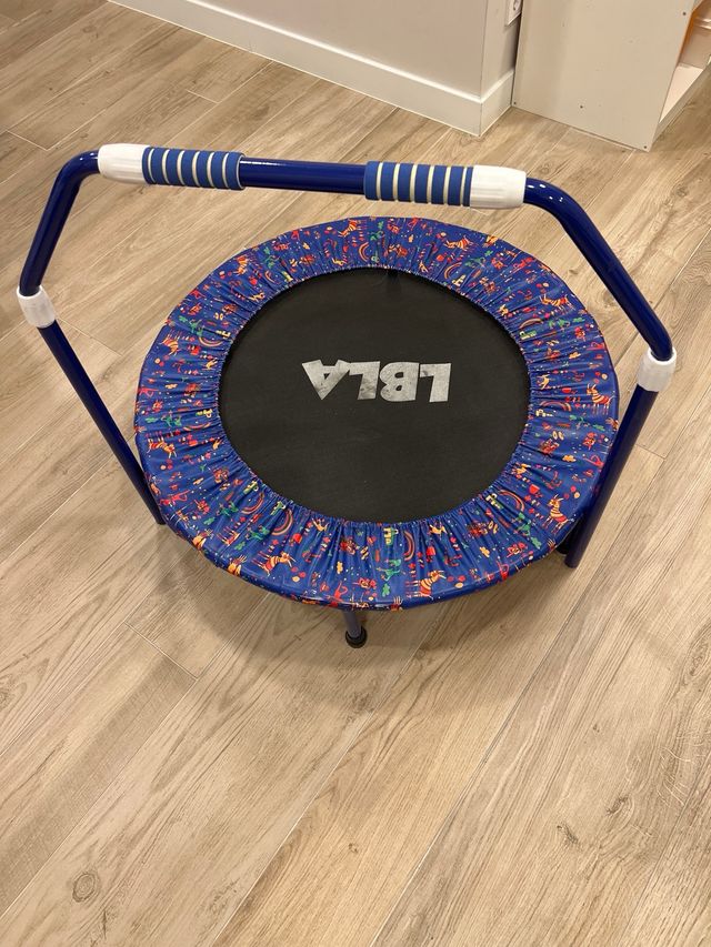 Trampolín infantil LBLA con barra