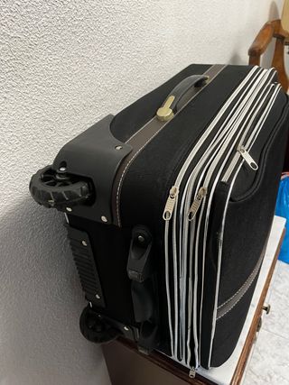 Maleta de Viaje Grande (70 cm) | Tela Negra.
