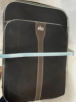 Maleta de Viaje Grande (70 cm) | Tela Negra.