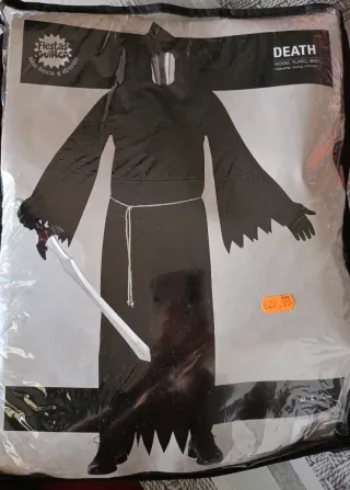 Disfraz Muerte Talla Única Fiestas Guirca