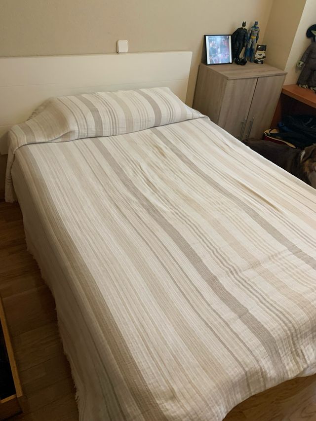 Cama Pikolin 135cm con Canapé. incluye el colchón