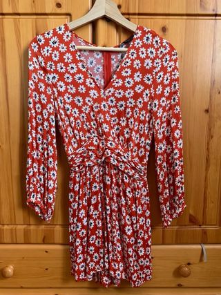 Mono corto Zara estampado flores