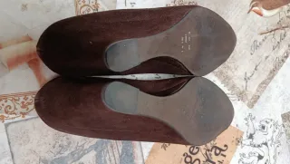 Zapatos Pedro Miralles Marrones con Punta Dorada