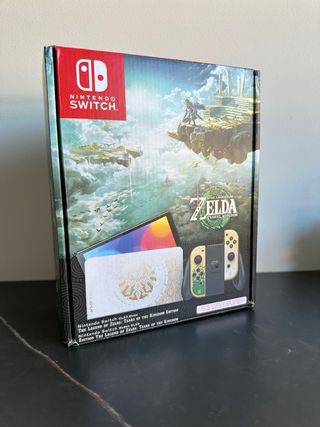 Nintendo Switch OLED Edición Zelda Tears Kingdom
