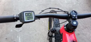 Bicicleta Eléctrica Ghost Roja