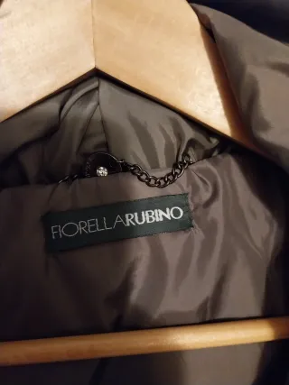 Piumino donna grigio/marrone