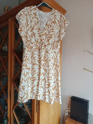 Vestido estampado mujer talla S