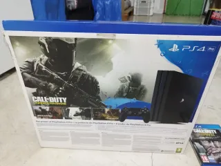 Consola PS4 Pro 1 TB Negra + 4 Juegos Call of Duty