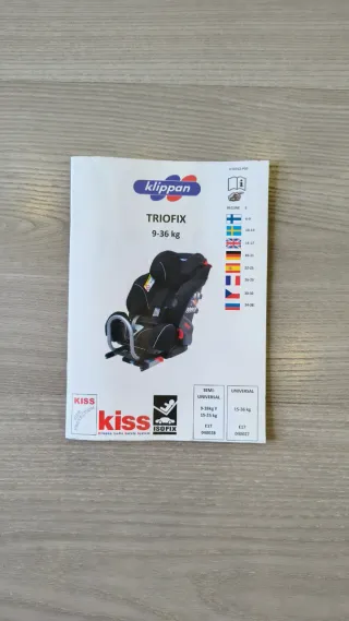 Silla de coche Klippan Triofix