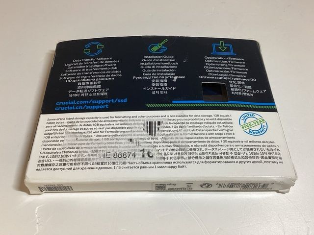 Crucial MX500 2TB SSD 2.5 Interno