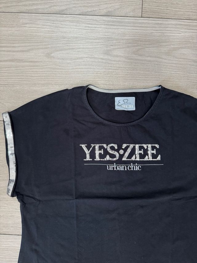Maglia YES-ZEE donna nera