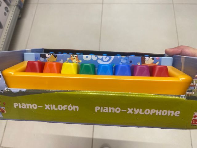 Xilofone/Piano Bluey 8 notas