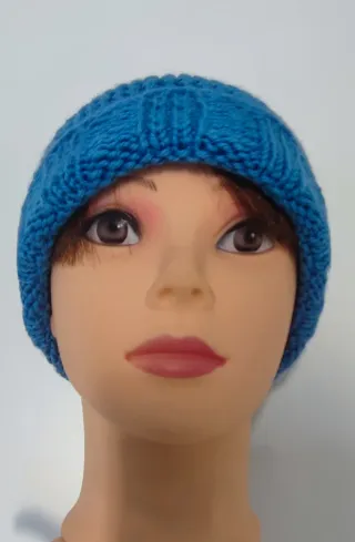 Cappello lana merino fatto a mano
