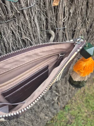 Bolso Adolfo Dominguez Rafia Multicolor