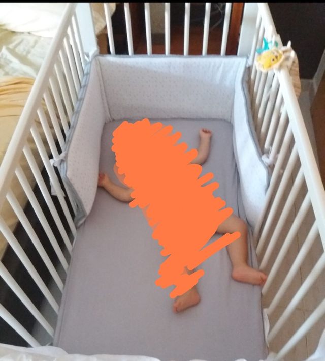 Cubre cuna Corte Inglés