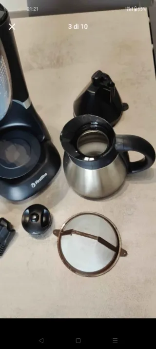 Firstline Caffettiera Elettrica ECM 204