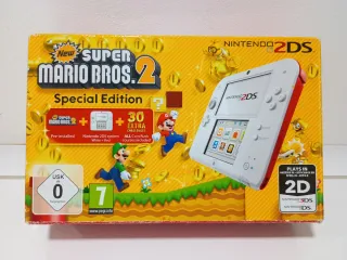 Caja e insert Nintendo 2DS