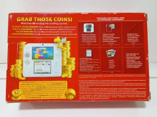 Caja e insert Nintendo 2DS